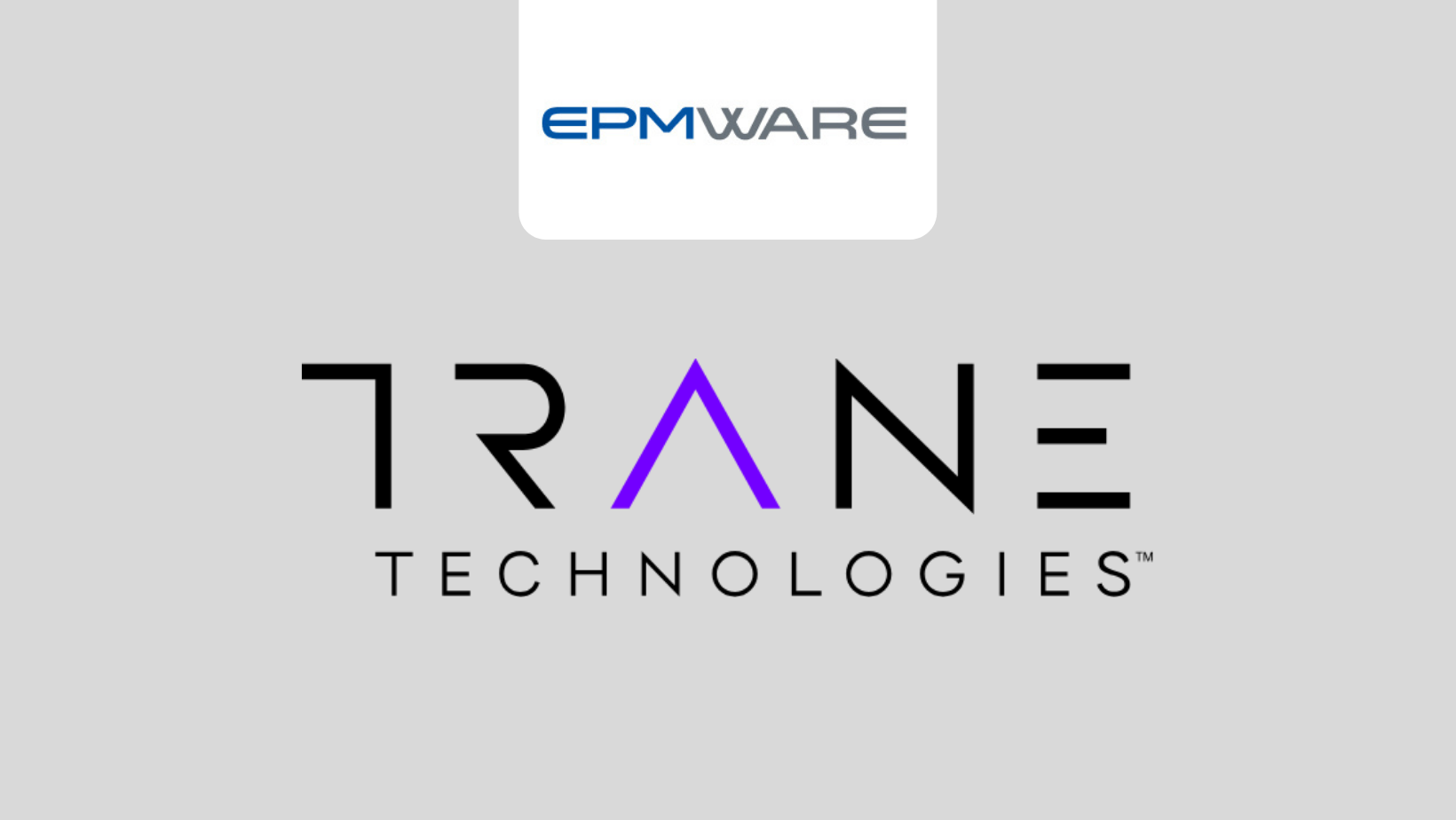 EPMware Success Story Trane Technologies
